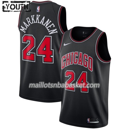 Maillot Enfant Chicago Bulls Lauri Markkanen 24 2019-20 Nike Statement Edition Swingman